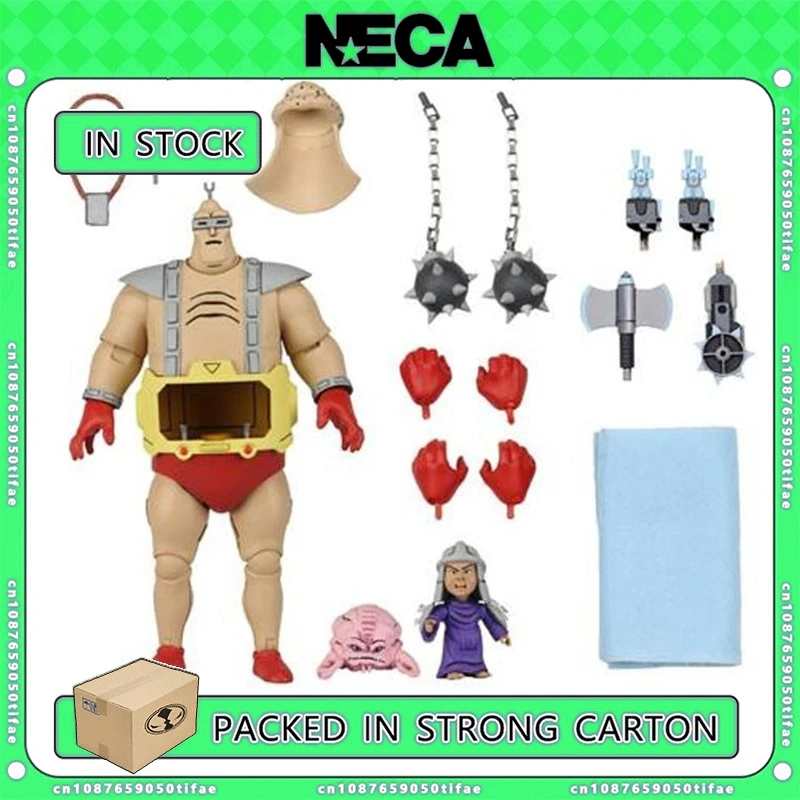 NECA Toys Teenage Mutant Ninja Turtles TMNT The Wrath Of Krang 7 &quotфигурки оригинальные аниме-куклы наборы