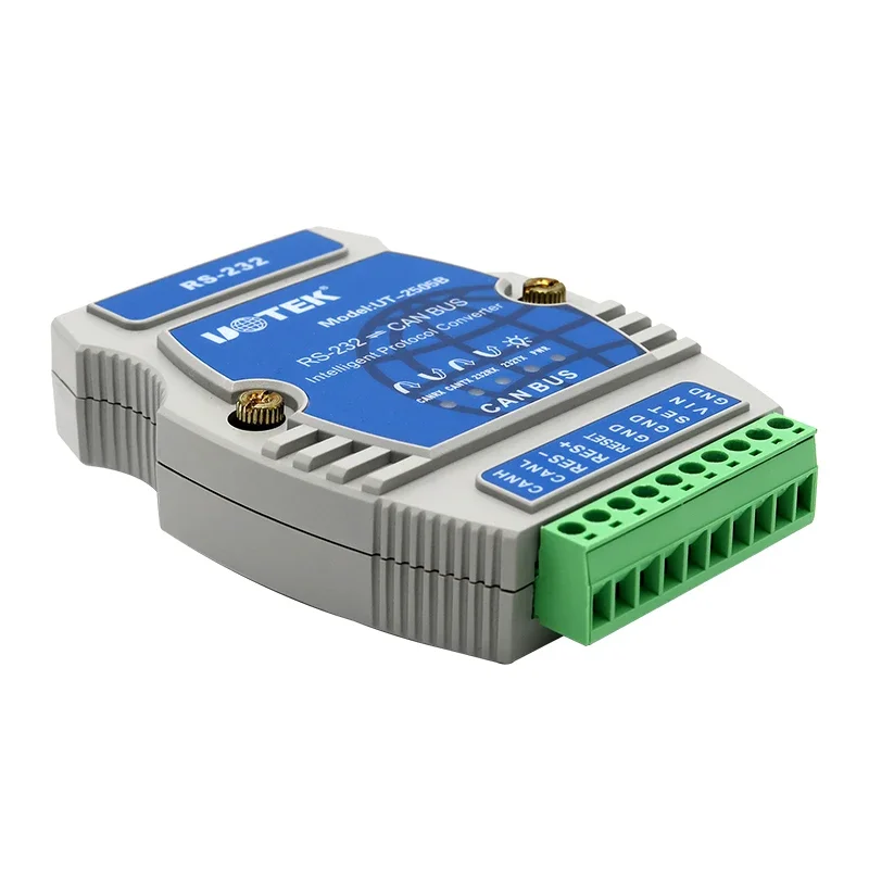 (UTEK) RS232 в CAN-шину протокол конвертер CAN шина Интеллектуальный последовательный