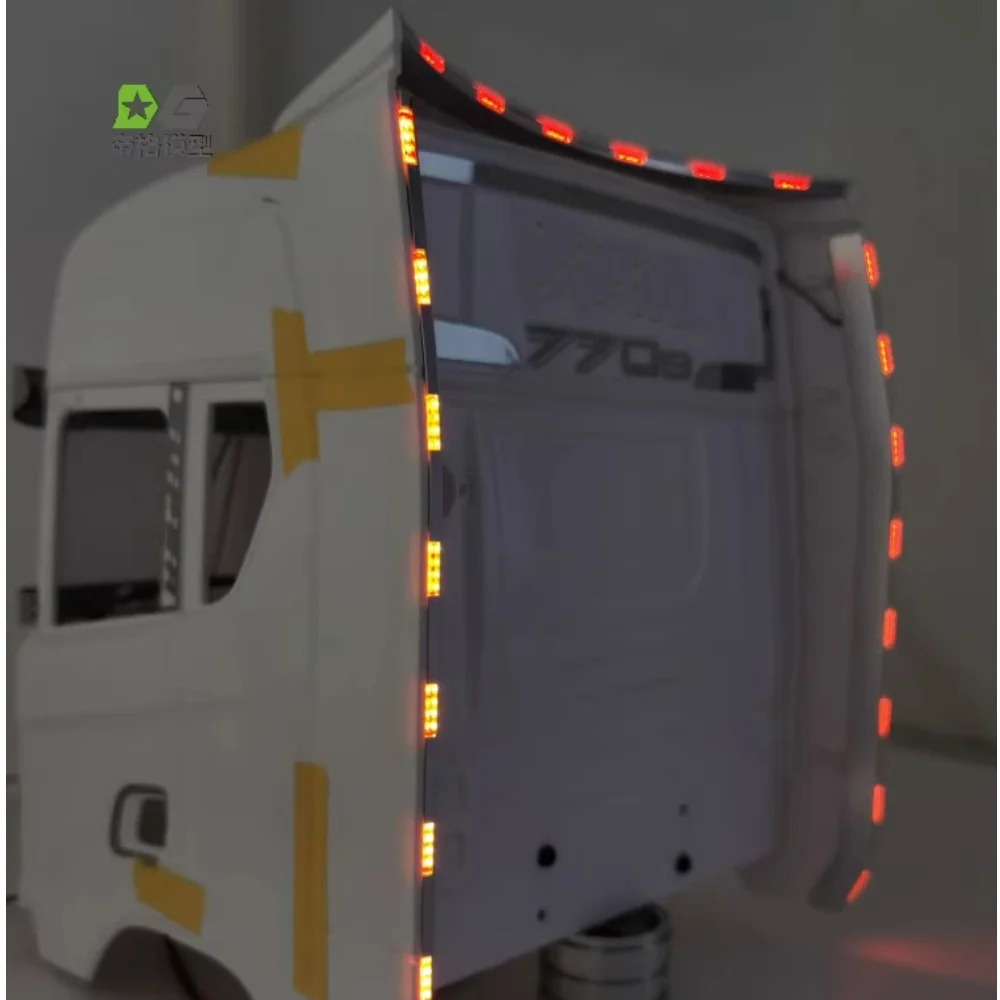 Боковая фотолента для tamiya Draghead Tamiya 1/14 scania 56368 770s радиоуправляемого самосвала