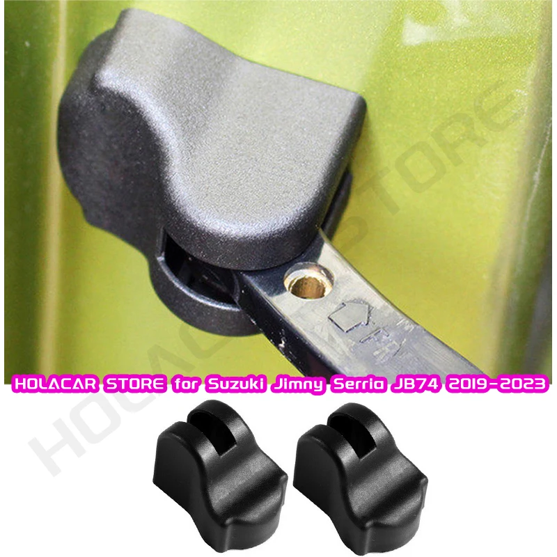 

2PCS Car Door Limiting Stopper Buckle Cover Protection For Suzuki Jimny JB64 JB74 2019 2020 2021 2022 2023 Car Accessories