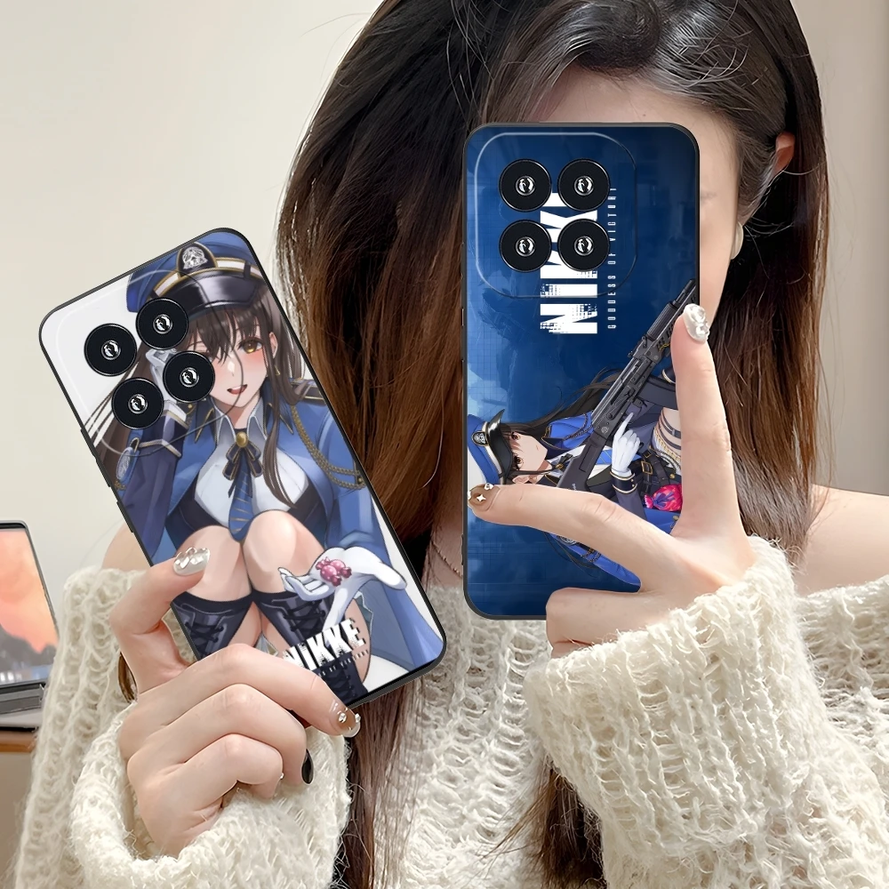 Чехол для мобильного телефона богини NIKKE Diesel Xiaomi 14 13 12 11 10 9 T Ultra Lite Pro S SE X 5G черный