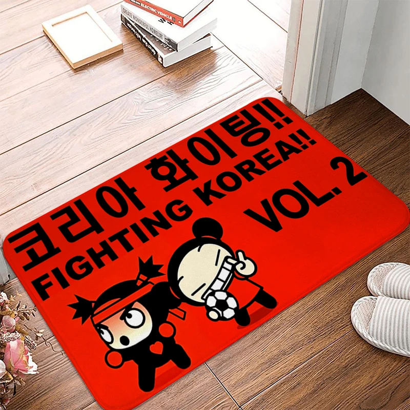 

Kitchen Floor Mat Peach And Goma Non-slip Washable Carpet Living Room Door Prayer Rug Mats Doormat Entrance Kawaii Bathroom Anti