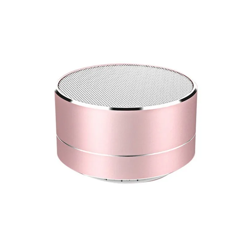 

A10 Wireless Bluetooth Speaker Small Steel Cannon Subwoofer Portable Mini Gift Card Bluetooth Audio For Mobile Phone Pc Notebook