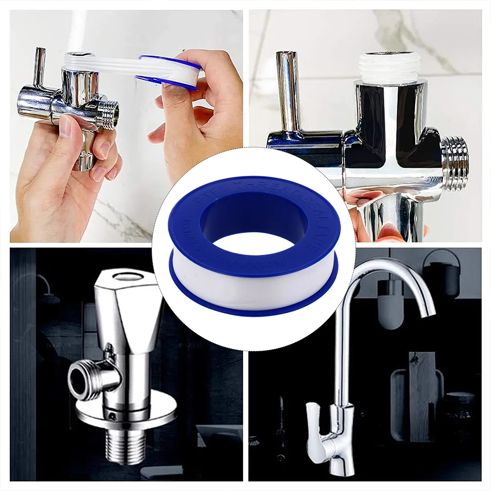 20 шт. виниловая лента уплотнительная резьба сантехника клейкий герметик из ПТФЭ