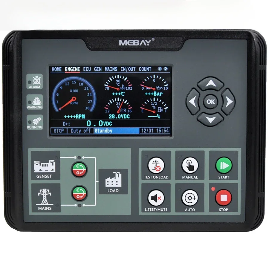 Пульт дистанционного управления генератором ATS AMF DC72D Mebay