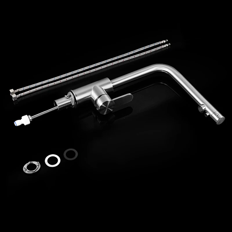 ASRAS новый матовый смеситель для кухонной мойки из нержавеющей стали 304 фильтр