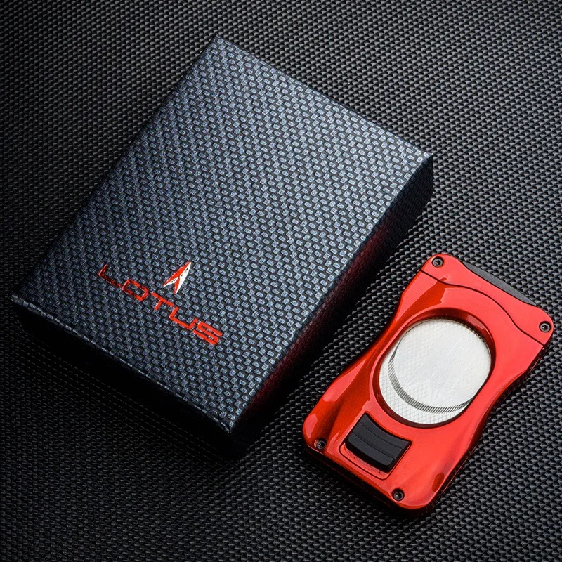 Резак для сигар Lotus GT с двойными гильотинными лезвиями слот на дне легкой очистки