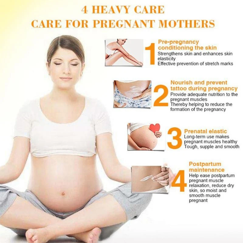 30g Body Stretch Mark Removal Creams Pregnancy Scar Obesity Pattern Promote Cell Regeneration Repair Enhance Skin Elasticity |