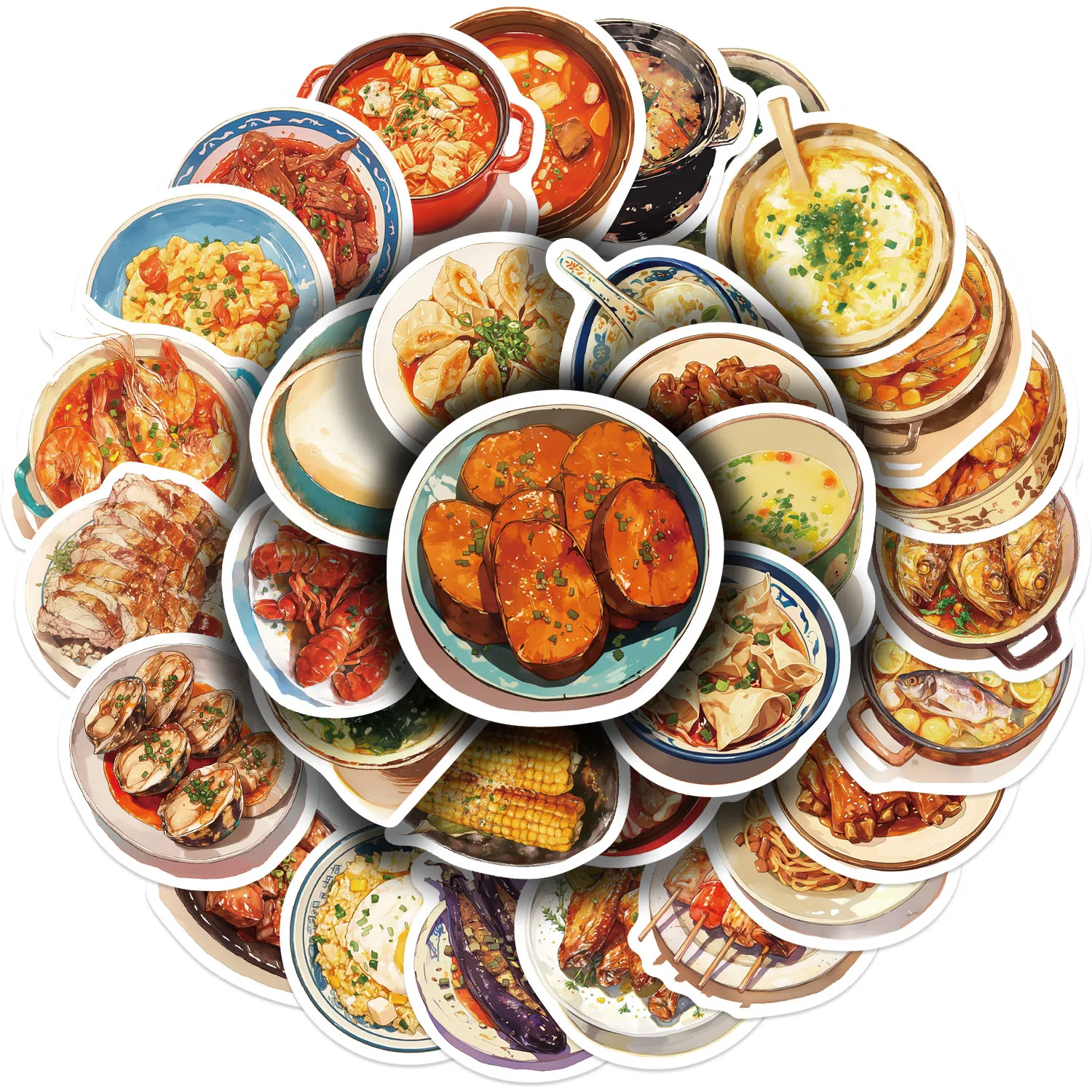 Декоративные водонепроницаемые наклейки для игрушек 30 шт