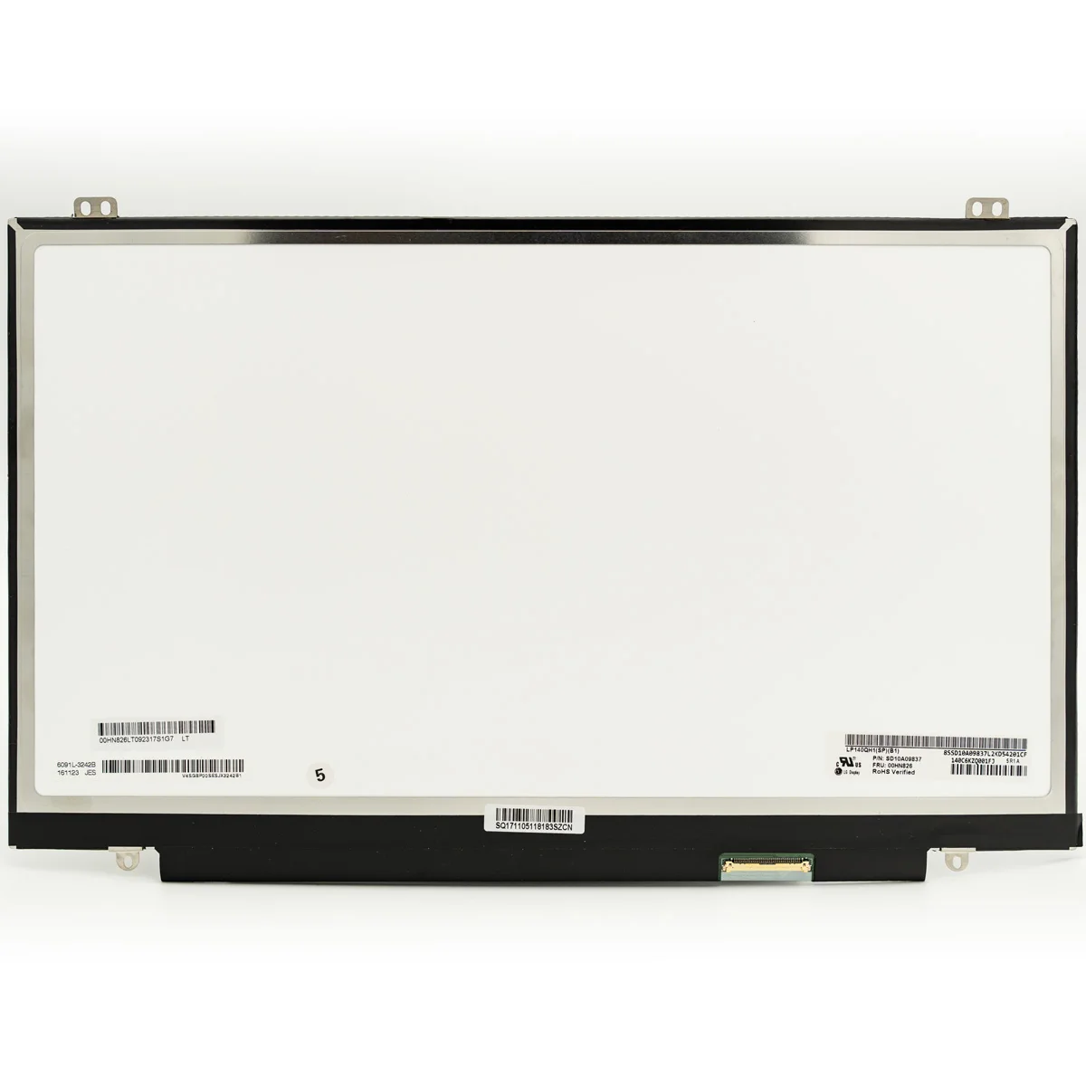 

14.0" Laptop LCD Screen LP140QH1-SPB1 For Lenovo ThinkPad X1 Carbon 3rd Gen 20BS 20BT 00HN826 IPS Display WQHD 2560x1440 40pin
