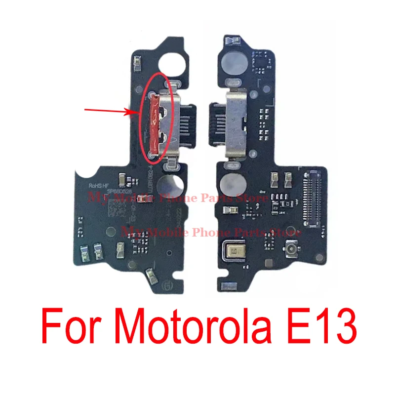 

AAAAA качественная USB зарядная плата Порт док-станция гибкий кабель для Motorola Moto E13 зарядное устройство зарядная плата Порт для Motorola E13 запчасти