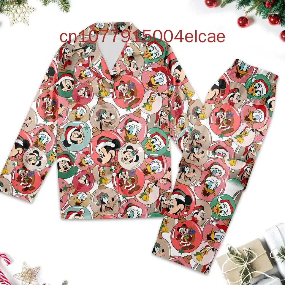Пижамный комплект Disney с Микки и друзьями на Хэллоуин повседневная мужская