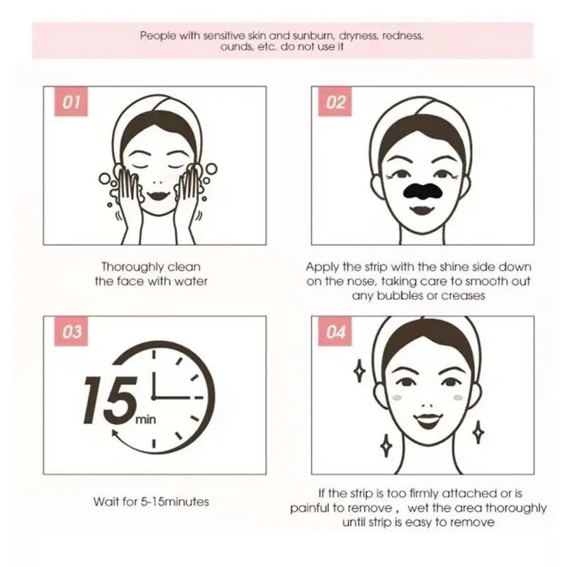 Лампы для удаления черных точек унисекс нежная не раздражающая маска носа