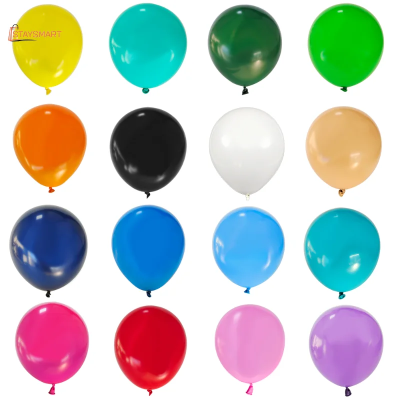 

100Pcs 12Inch Matte Latex Balloon Happy Birthday Party Christmas Wedding Decoration Baby Gift Xmas Decoration Balloon