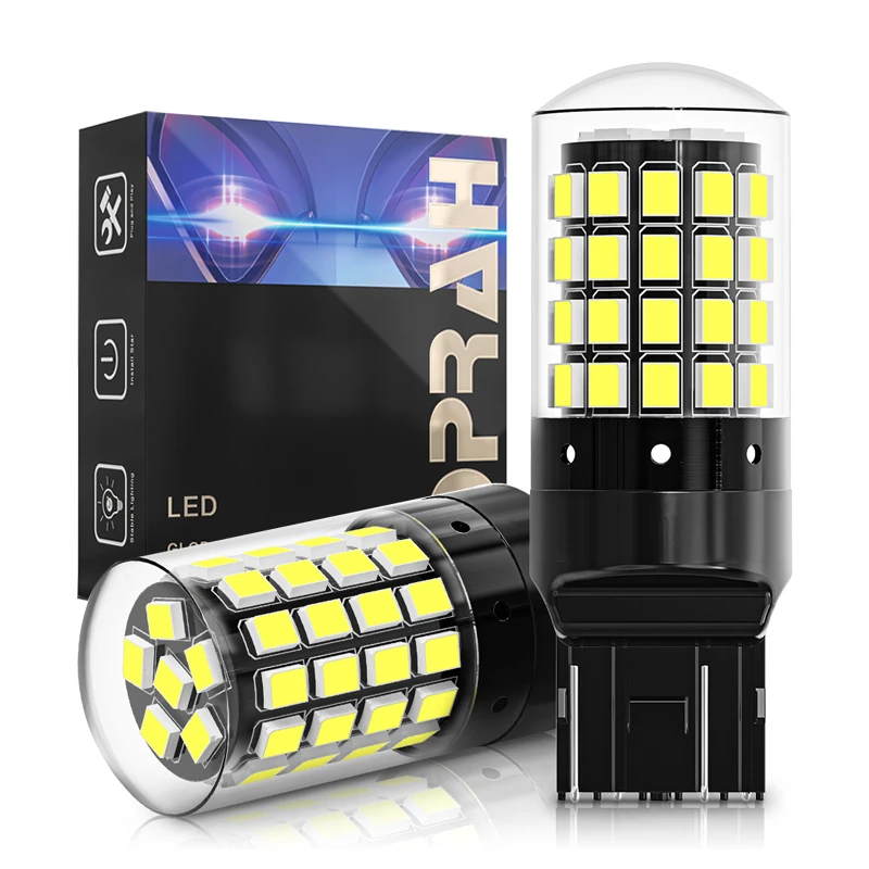 Oprah 2 шт. 1156 BA15S P21W 7440 W21W P21/5W 1157 BAY15D 7443 W21/5W светодиодный лампы 2835 54SMD CanBus лампы заднего хода поворотники Oprah 2 шт. 1156 BA15S P21W 7440 W21W P21/5W 1157 BAY15D 7443 W21/5W светодиодный лампы 2835 54SMD CanBus лампы заднего хода поворотники