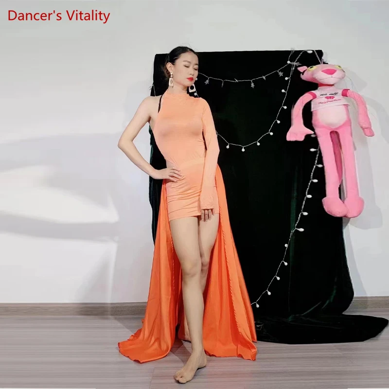 Танцевальная юбка женская эластичная атласная большого размера - купить по