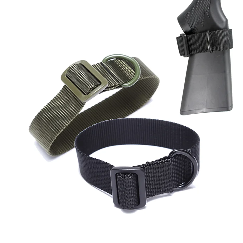 

Hot Sale Military Airsoft Tactical ButtStock Sling Adapter Rifle Stock Gun Strap Gun Rope Strapping Belt Holster Gun Accessories