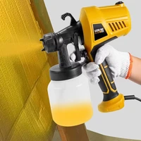 500w high pressure spray gun detachable handheld electric painting sprayer diy home wall car high atomiz paint spray gun 800ml