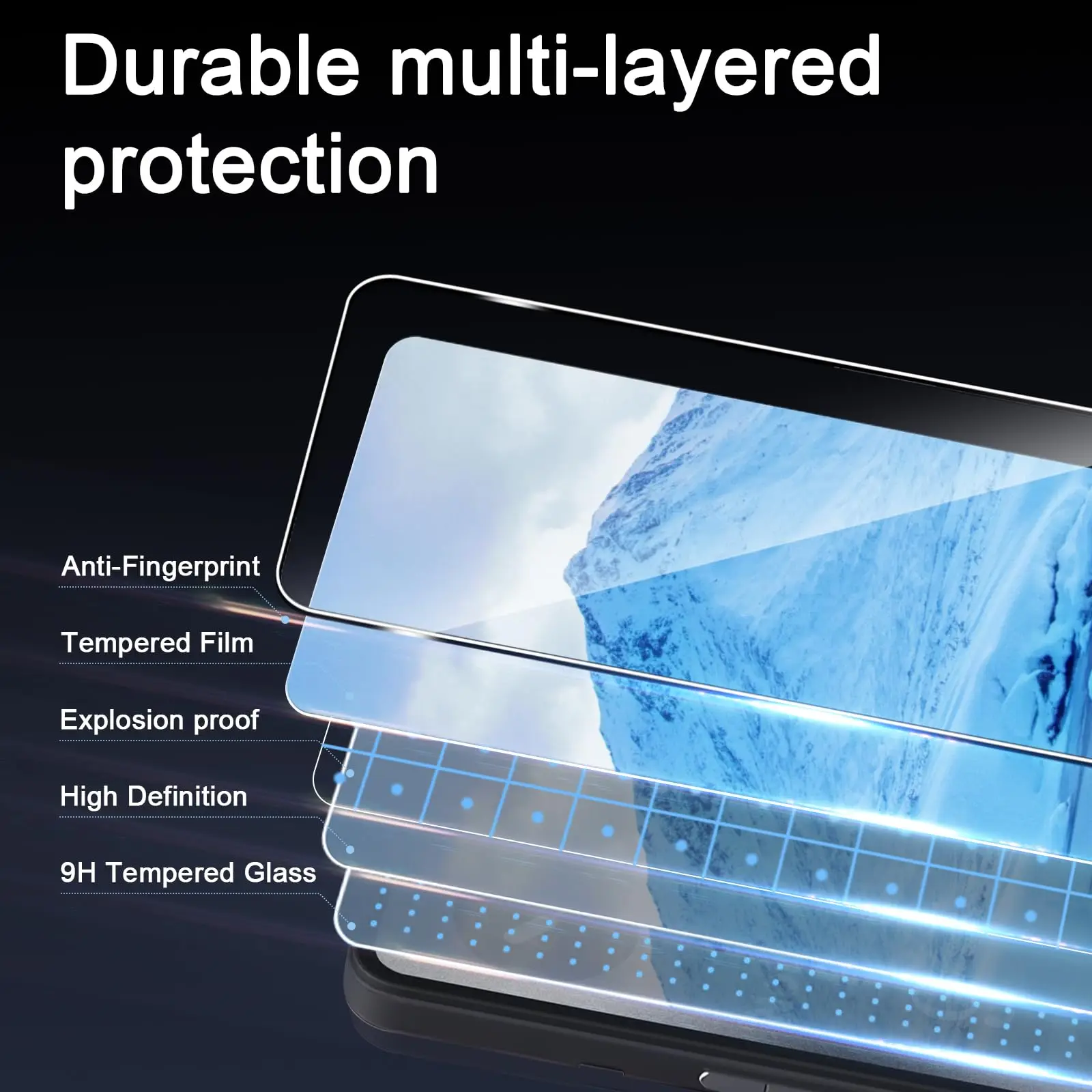 Для Xiaomi Redmi 13C Защитная пленка для экрана из закаленного стекла Crystal Mica 9H HD Прозрачная защита от царапин (art.: 3920cd38c2fdd) - 3920cd38c2fdd