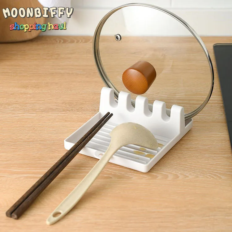 

Держатель для шпателя, полка для хранения, держатель для посуды, сушилка, коврик, термостойкий кухонный инструмент для хранения, нескользящ...