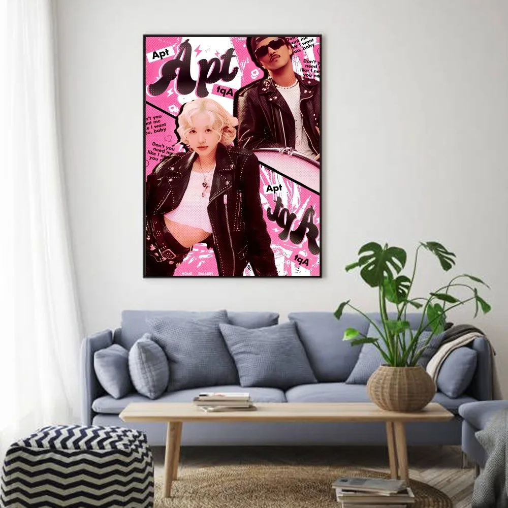 КПП РОЗЬ МАТ! Альбом Плакат HD арт липкая стена водонепроницаемый дом гостиная