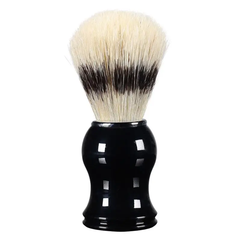 

1Pc Mens Shaving Brush Boar Bristle Hair Straight for Razor Shave Barber Face Cl