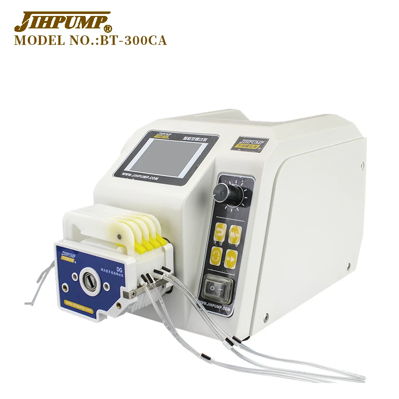 

JIHPUMP 110V 220v 230v Dosing Additives Filling Machine Dispensing Hose Peristaltic Pump