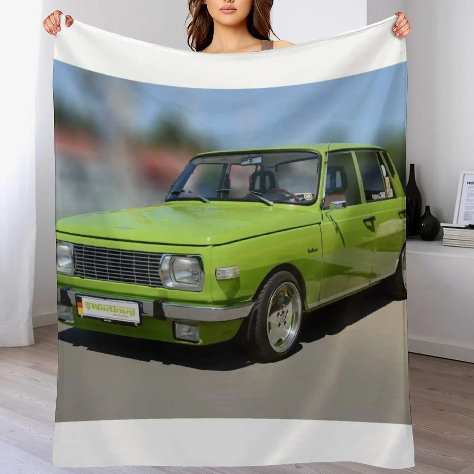 Одеяло Wartburg 353. Дизайнерские одинарные одеяла.
