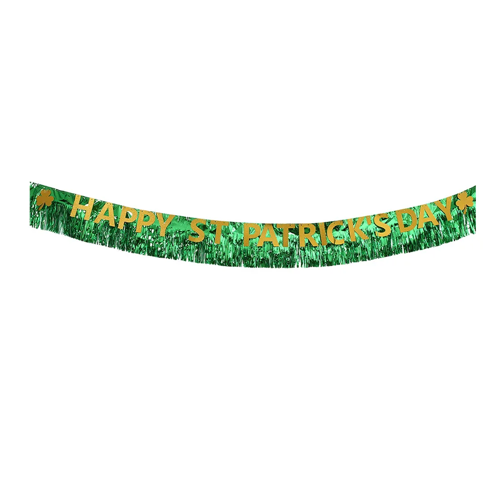

1pc St. Patrick's Day Banner Festival Party Bunting Hangings Party Banner