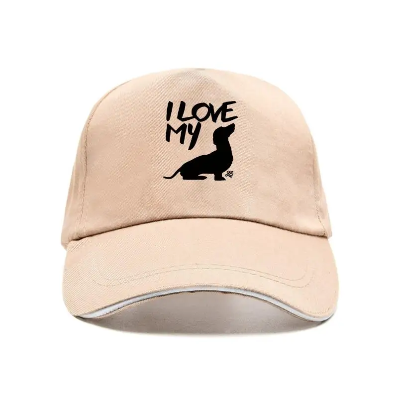 

Скидка 2022 Новое модное летнее Новое поступление мужская бейсбольная кепка с плоским козырьком-I Love My Dackel-Teckel-такса Билл Ха