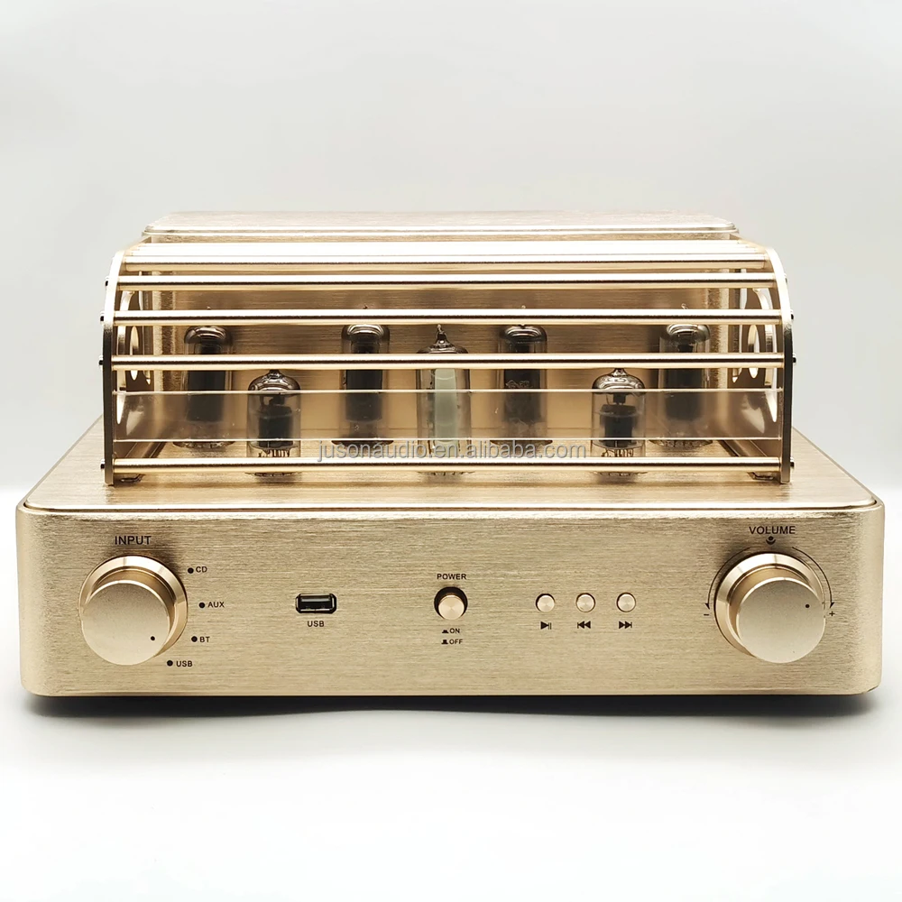 

Juson Audio full tube amplifier JT6P1 push-pull vaccum tube amplifier