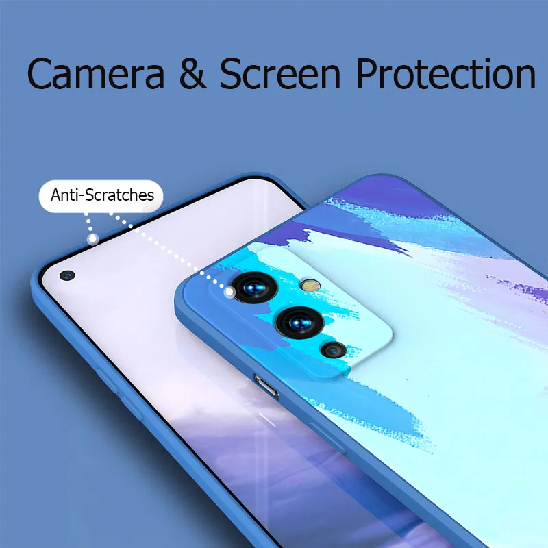 watercolor soft tpu silicone phone case for oppo realme gt master edition 5g colorful back cover free global shipping