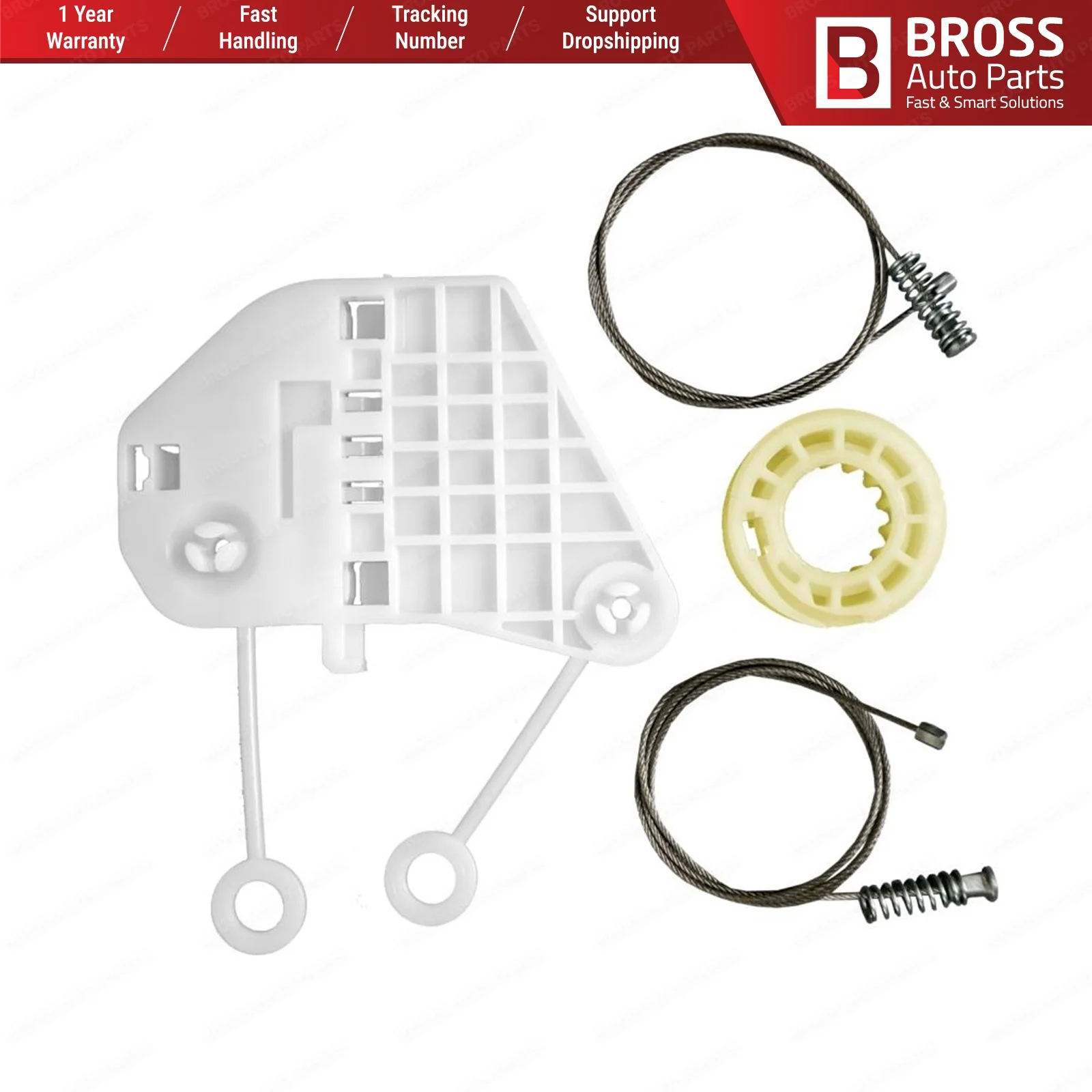Запчасти для автомобилей Bross BWR789 электрический стеклоподъемник комплект ремонта