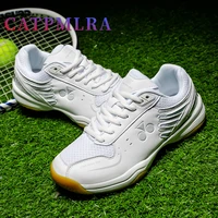 new arrival indoor sports shoes men mesh soft sole white table tennis shoes for men 2022 professional badminton gym shoes womens