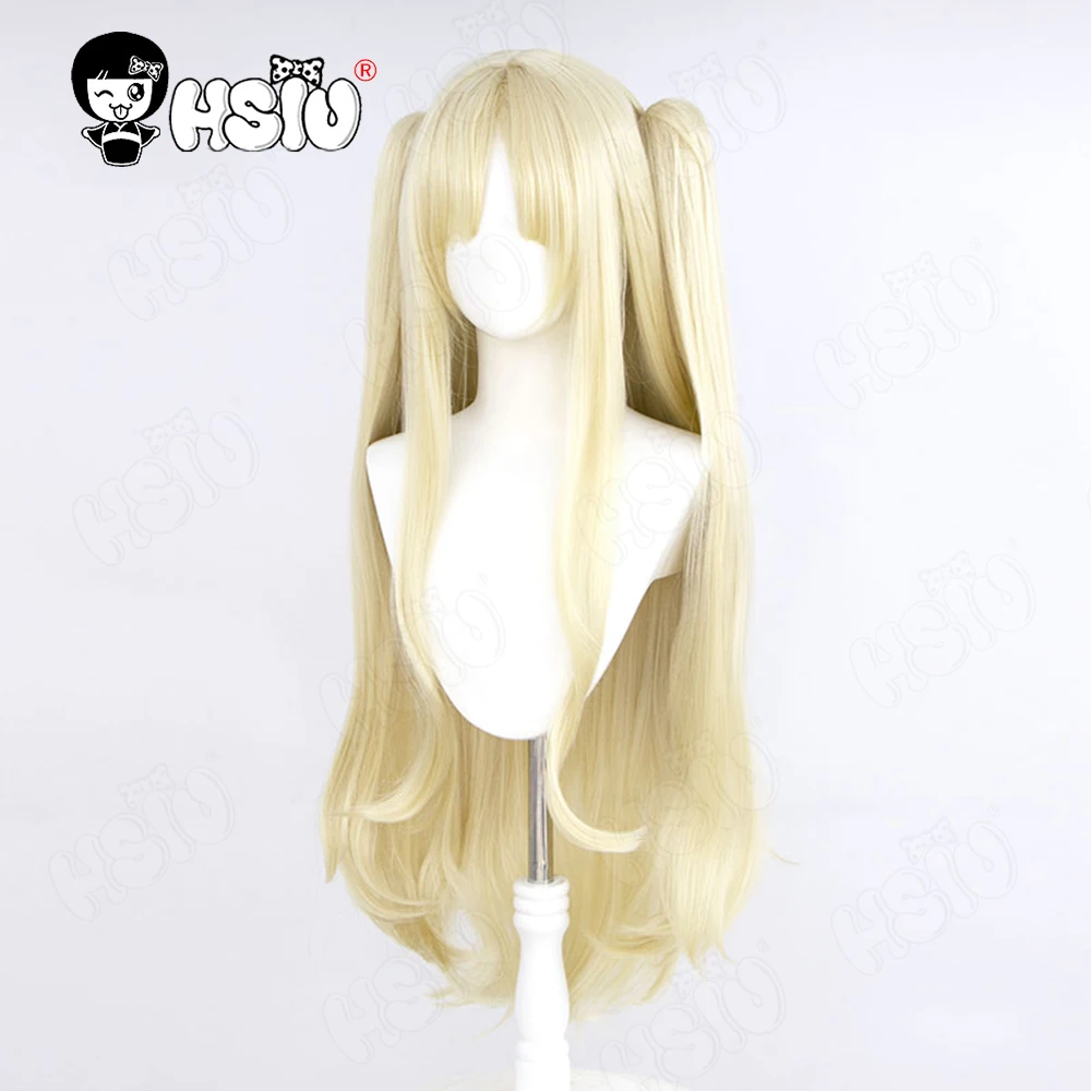 Космический парик Ereshkigal для косплея HSIU 80 см бежевый длинный синтетический +