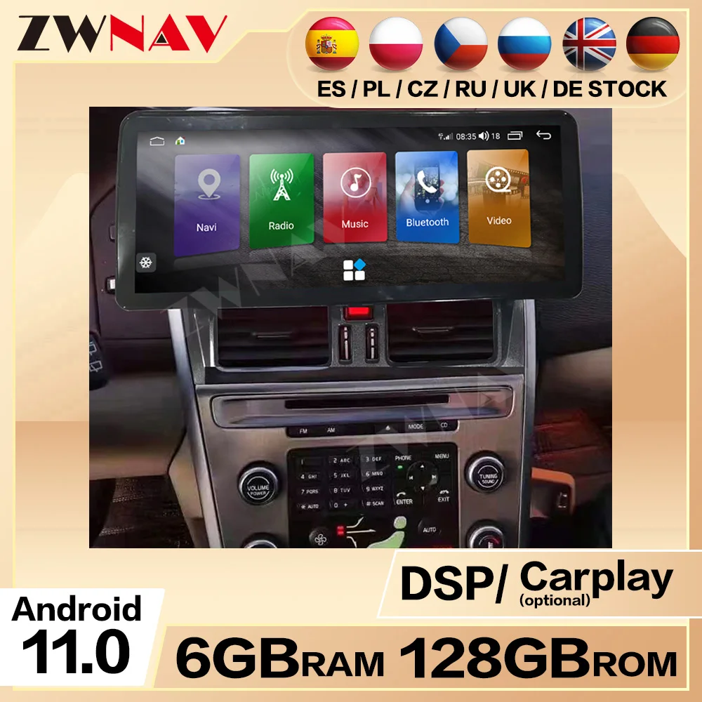 

Автомагнитола на Android, 2 Din, с поддержкой Bluetooth, DSP, GPS-навигации