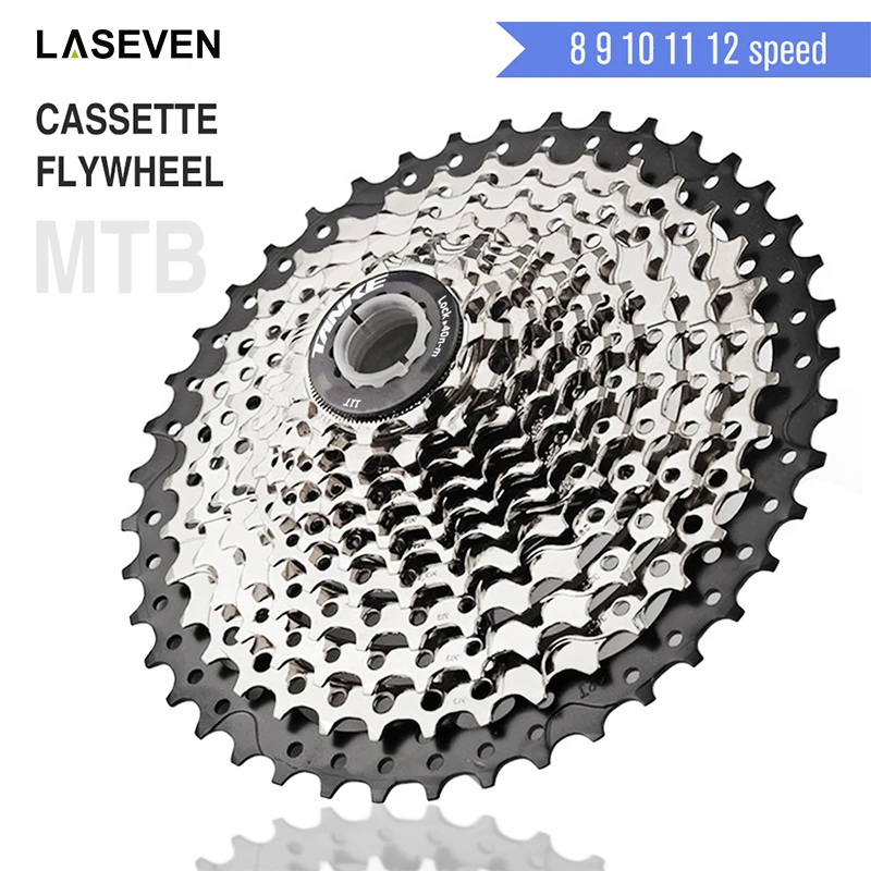 

TANKE MTB Bike Flywheel 8 9 10 11 12 Speed Mountain Bicycle Sprocket Cassette Freewheel 11T - 30T 36T 40T 42T 46T 50T Cogs 8s 9s