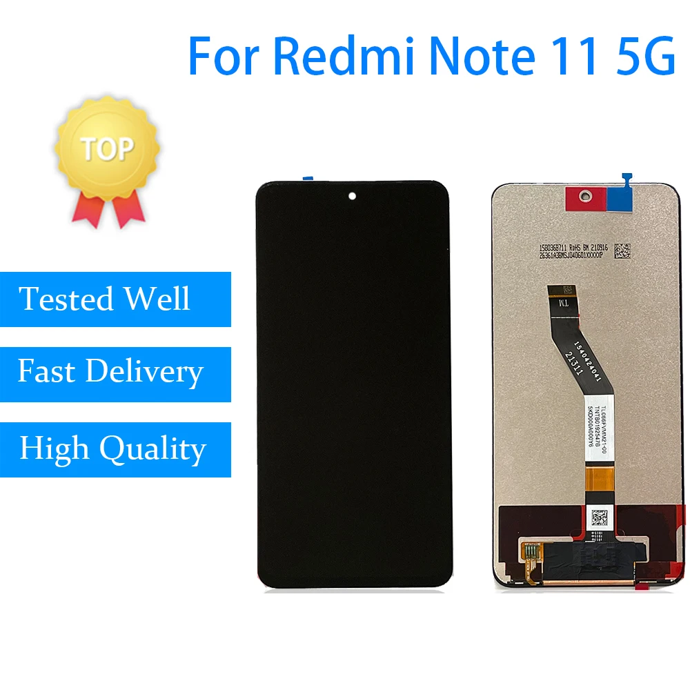 

For Xiaomi Redmi Note 11 5G LCD Display Touch Panel Screen Digitizer Assembly For Redmi Note11 LCD Panel Screen Repair