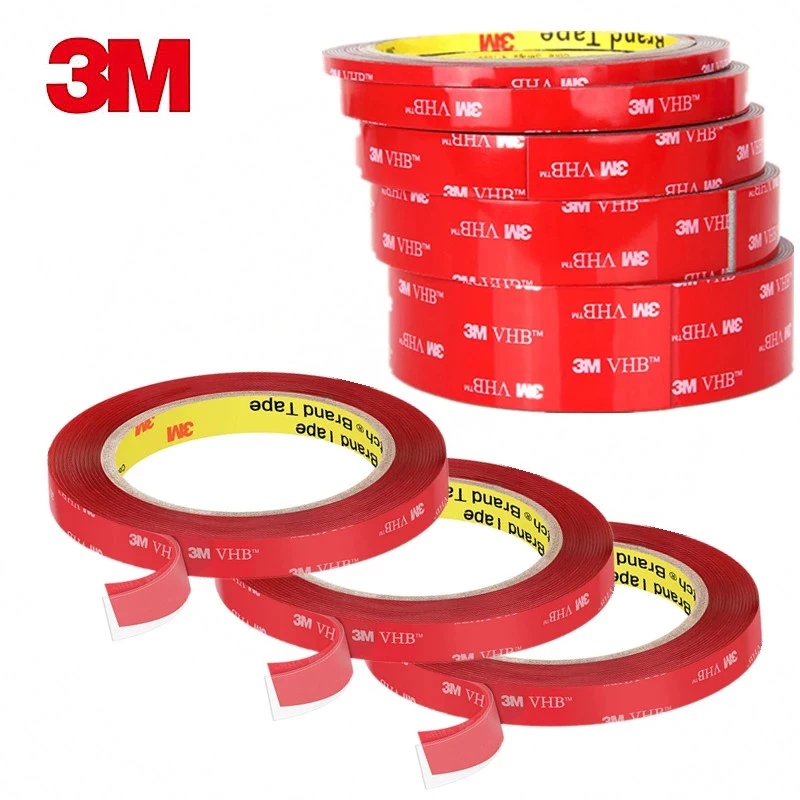

3 м двухсторонняя клеевая пенопластовая лента акриловая, VHB Heavy Duty прозрачный Не оставляющий следов скотч Nano лента для автомобиля, поделки св...