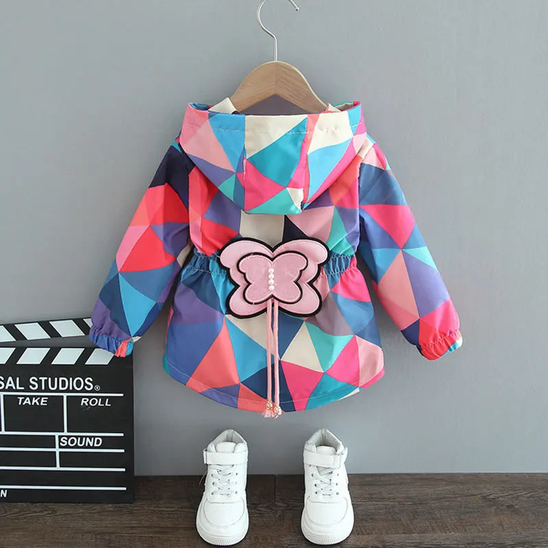 

Fashion Kid Girl Coat Spring Girl Clothes Jackets Children's Coat Plaid Jacket Kids Clothes Girls Jacket Children Cardigan Coat