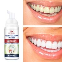 60ml teeth cleansing whitening mousse tooth removes stains essence oral hygiene dental mousse toothpaste teeth cleaning tools