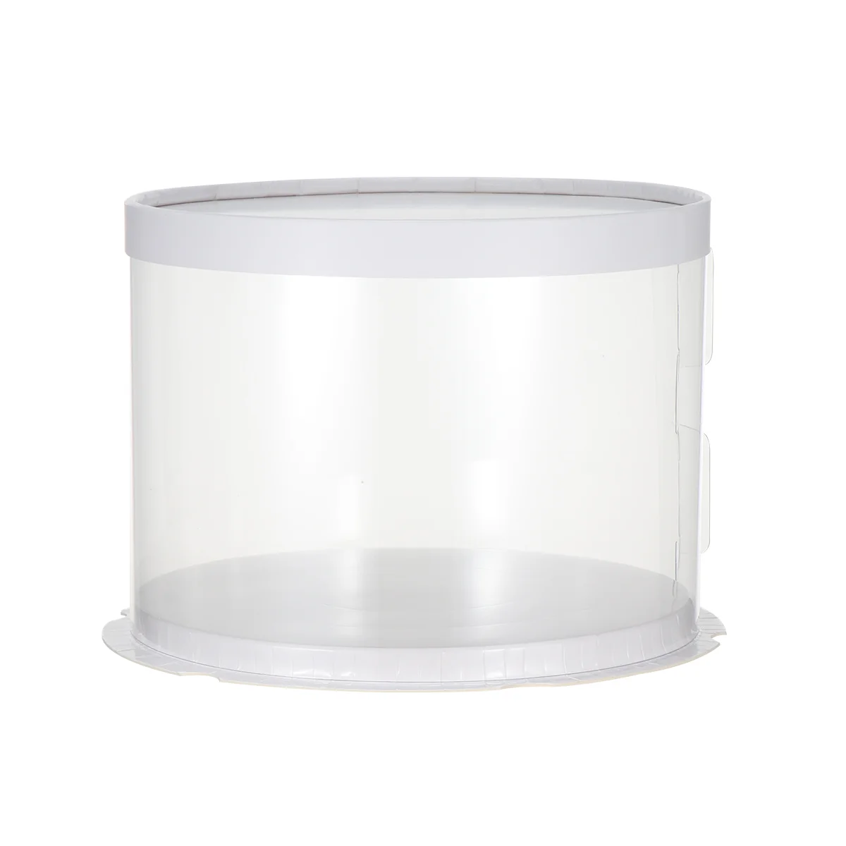 

Cake Box Packaging Round Clear Carrier Baking Dessert Boxes Bakery Cupcake Transparent Keeper Pastries Storage Birthday