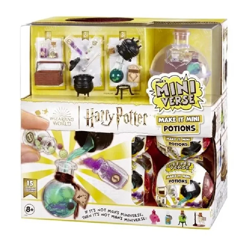 MGA Miniverse Harrys Potter Make It Mini Potions слепая коробка игрушки DIY Волшебная Игрушка Сюрприз