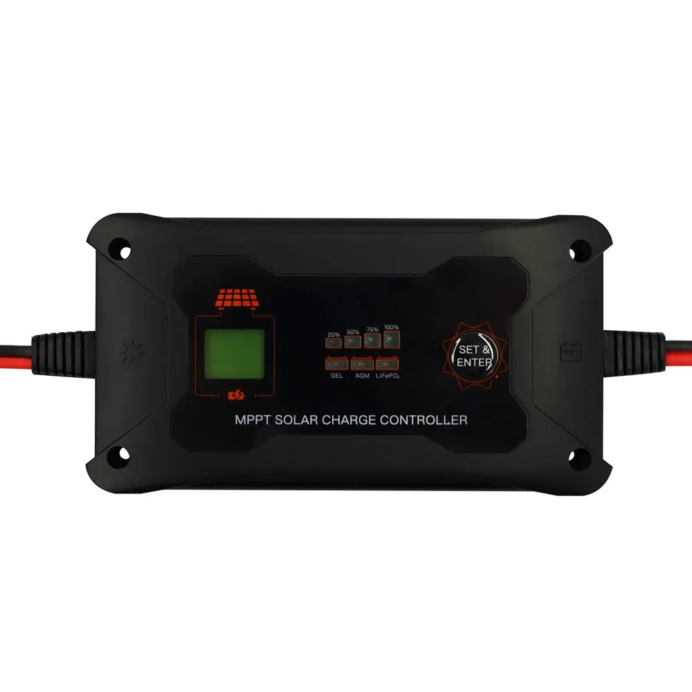 Контроллер заряда солнечной батареи MPPT 20 А 24 В общий отрицательный Заземленный