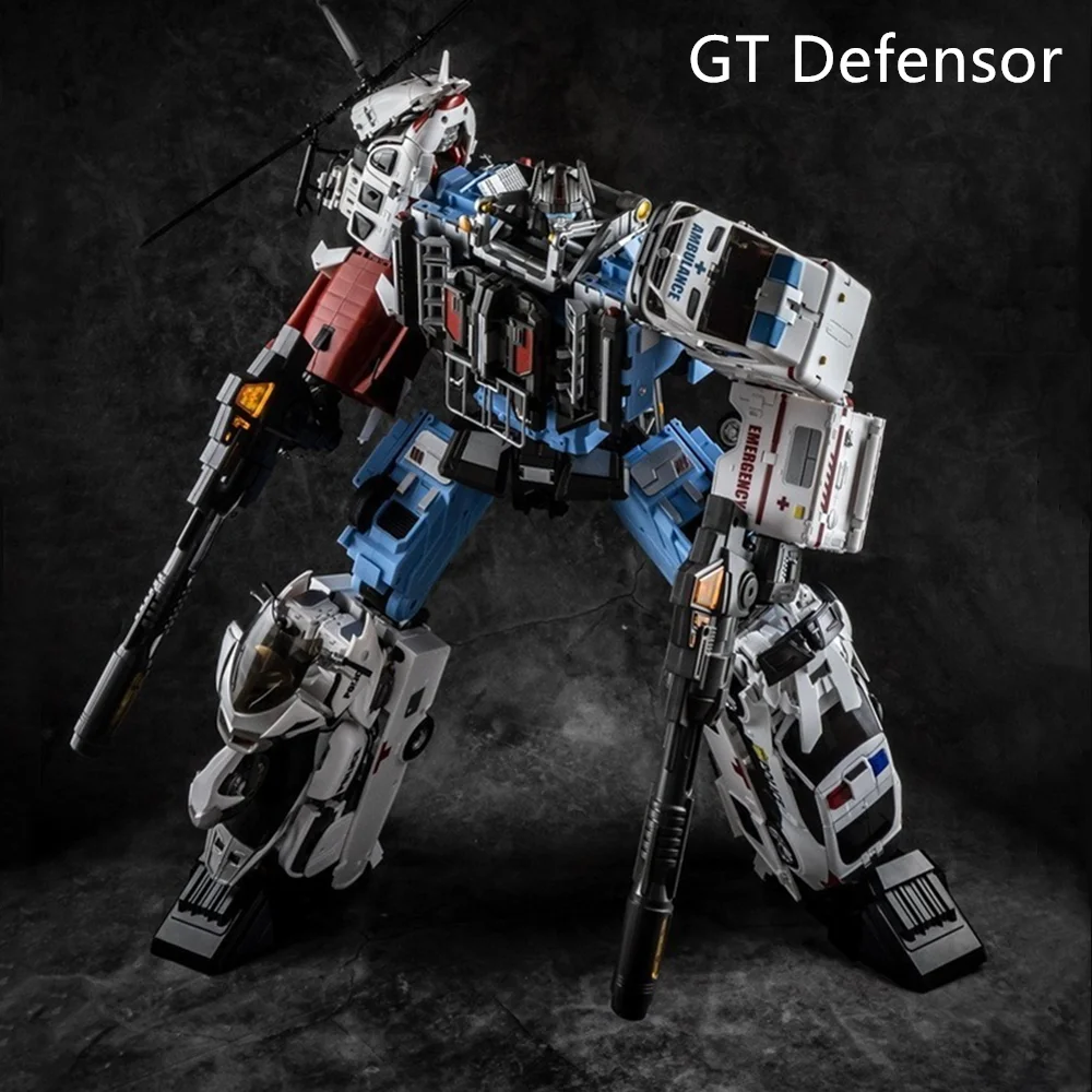 

NEW Transformation Generation Toy Guardian GT Defensor Hot Spot First Aid Streetwise Blades Groove 5 In 1 One Set Action Figure