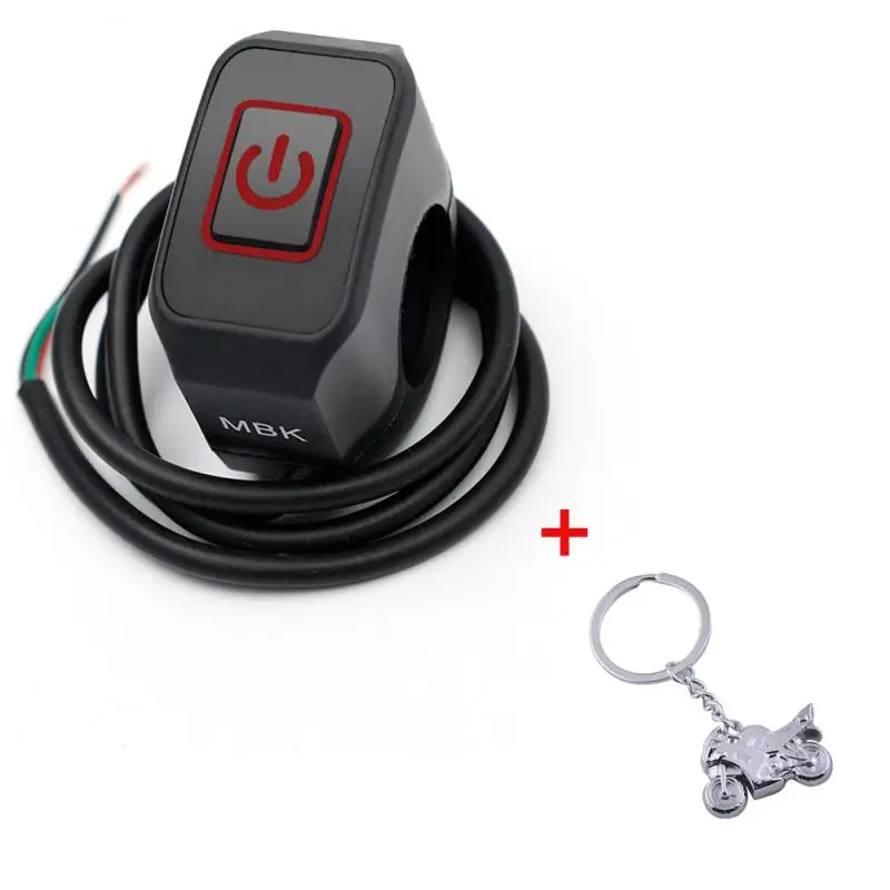 

LED Motorcycle Handlebar Switch Headlight Horn Modified Control Switch Handlebar Mount Waterproof Control Switch Button