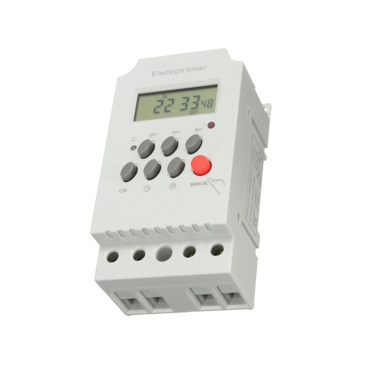 

KG316T-II Din Rail Microcomputer Time Control Switch Time Control Timer AC 220V 25A DIGITAL TIMER SWITCH Relay Control