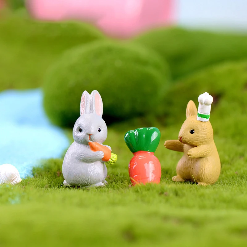 12 шт. декоративные миниатюрные фигурки животных