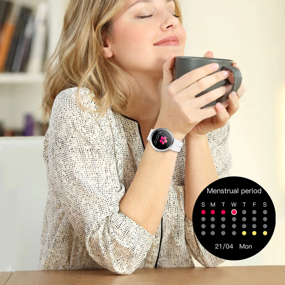 Смарт-часы COLMI R8 женские с сенсорным экраном и фитнес-трекером |