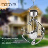 led solar colorful wind turn light outdoor courtyard garden wind chime atmosphere night light landscape light ip65 protection